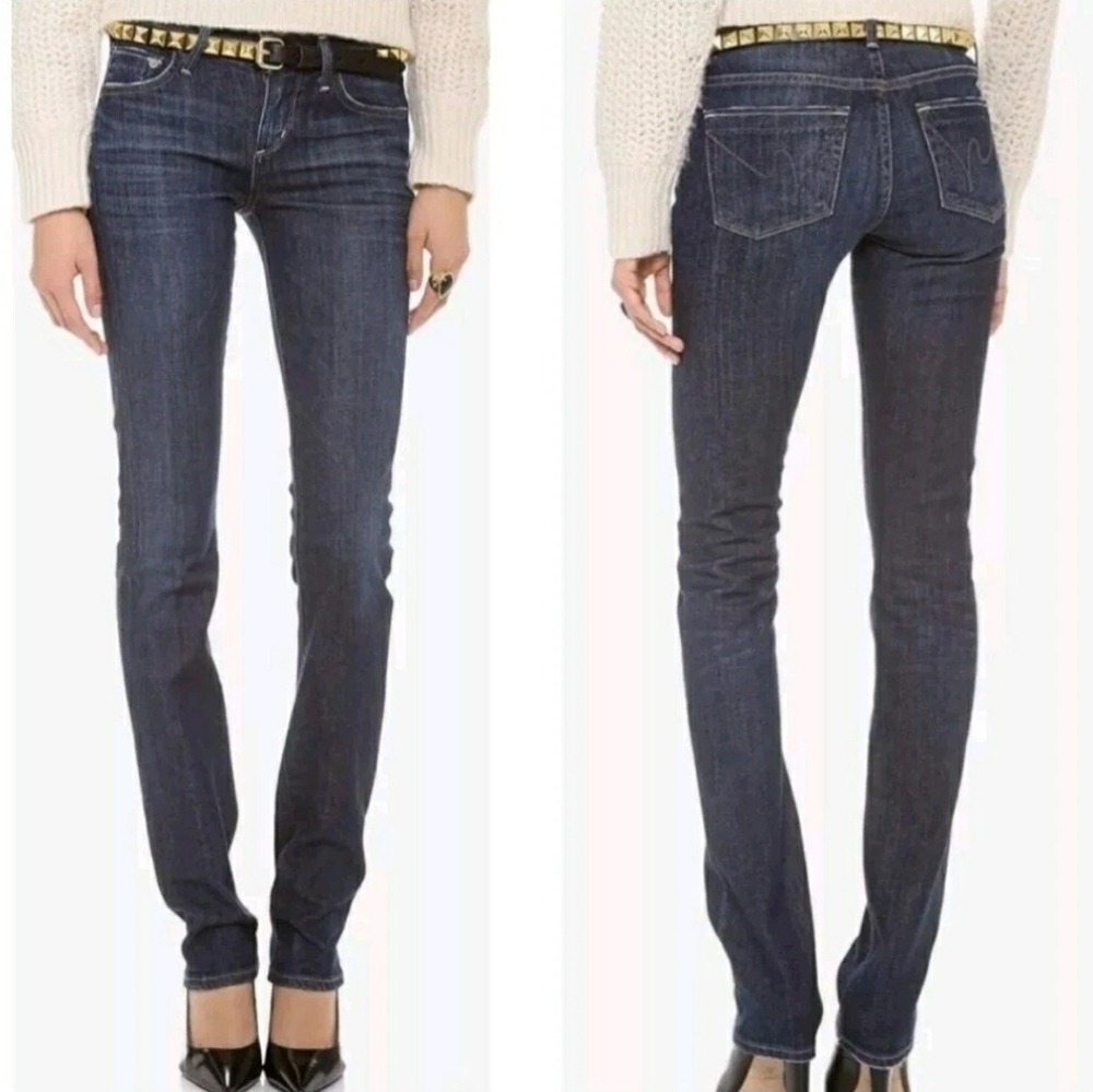 Like New! Citizens of Humanity AVA low rise straight leg jeans